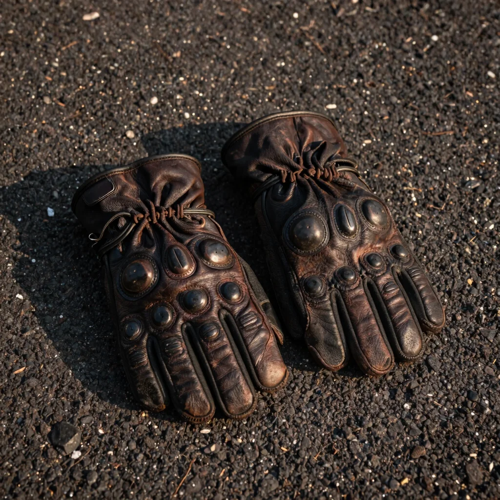 Luvas de Couro Legítimo Roadmaster