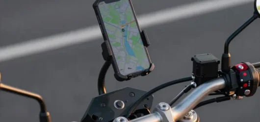 Suportes de Smartphone para Moto: Fixação e Vibração no Asfalto
